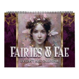 2024 Fairies & Fee 1 Fantasy Art Calendar Kalender