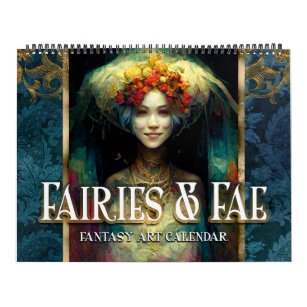 2024 Fairies & Fee 3 Fantasy Art Calendar Kalender