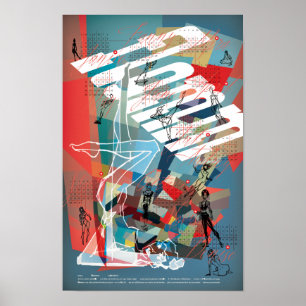 2024 FLOMMus Pin-up-KALENDER Poster