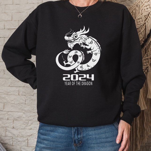 2024 Frohes chinesisches Jahr-Drachenjahr Sweatshirt (Von Creator hochgeladen)