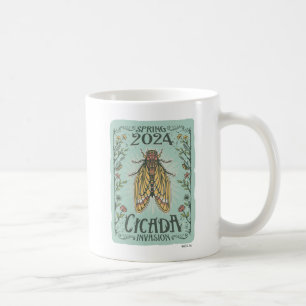 2024 Frühjahr Cicada Invasion Kaffeetasse