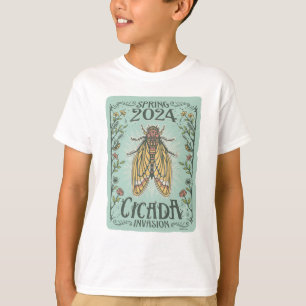 2024 Frühjahr Cicada Invasion T-Shirt