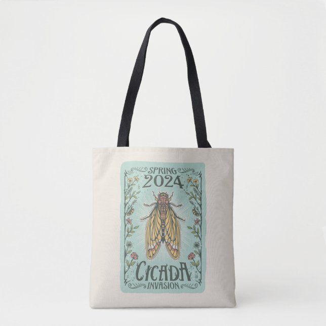 2024 Frühjahr Cicada Invasion Tasche (Vorderseite)