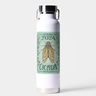 2024 Frühjahr Cicada Invasion Trinkflasche