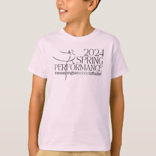 2024 Frühlingsvorführung Kinderhemd in Blossom T-Shirt