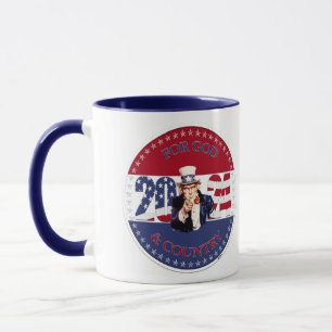 2024 Für Gott und Land Onkel Sam Tasse