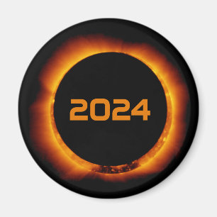 2024 Gesamter Sonnenstuhl Datum Starry Sky Magnet