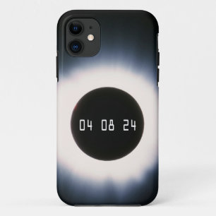 2024 Gesamtsolarauskitzel in Schwarz und Weiß Case-Mate iPhone Hülle