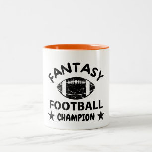 2024 Gewinner Fantasy Football Champion Zweifarbige Tasse