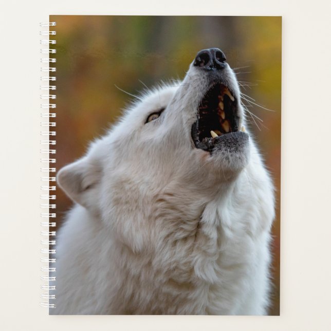 2024 Howling Wolf Planner Planer (Vorderseite)