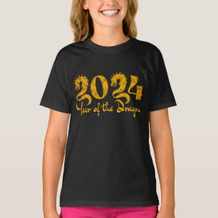 2024 JAHR DES DRACHEN GOLD T-Shirt