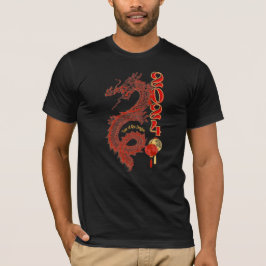 2024 Jahr des T - Shirt des Drachen