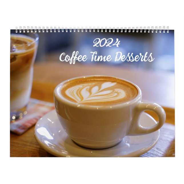 2024 Kaffeezeit Desserts Kalender (Titelbild)