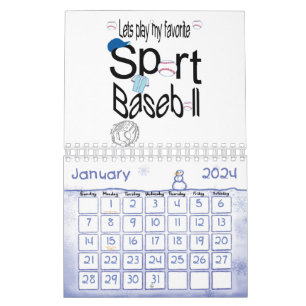 2024 Kalender Fußball, Basketball, Fußball