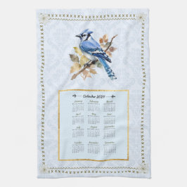 2024 Kalender Handtuch BlueJay