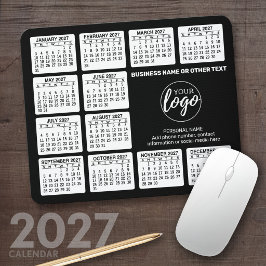 2024 Kalender mit Logo, Kontaktinformationen Schwa Mousepad