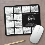 2024 Kalender mit Logo, Kontaktinformationen Schwa Mousepad<br><div class="desc">Fügen Sie ein Logo mit einem Kalender 2024 und Raum,  um ein paar Zeilen Text hinzuzufügen. Ein lustiger Artikel für das neue Jahr,  um als Unternehmen geben zu verwenden.</div>