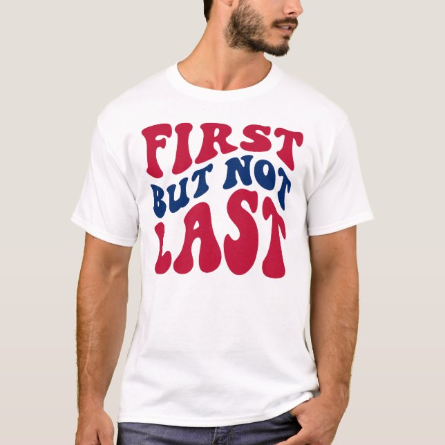 2024 Kamala Harris Frau Präsidentin USA Abstimmung T-Shirt (Vorderseite)