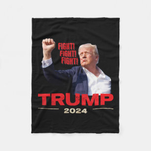 2024: Kampf gegen den Krieg am 13. Juli Trump-Kund Fleecedecke