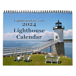 2024 LighthouseGuy.com Calendrier des phares