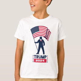 2024 Logo für die Wahl Donald Trump für Präsident  T-Shirt