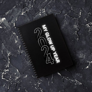2024 Mon année de croissance Carnet personnalisé