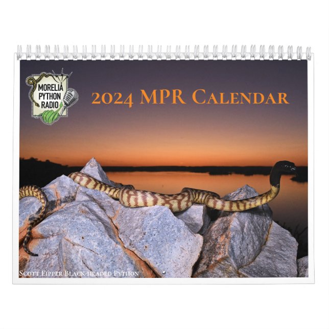 2024 Morelia Python Radio Calendar Kalender (Titelbild)