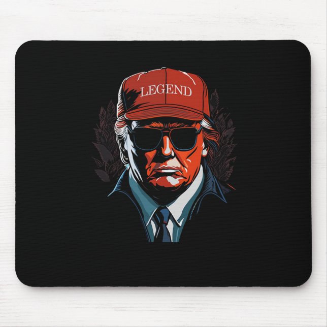 2024 Mugshot Präsident Legend 5 Mousepad (Vorne)