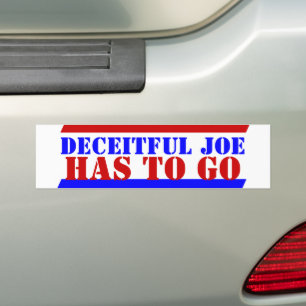 2024 muss sich der Täuschungsmanöver Joe von den B Autoaufkleber