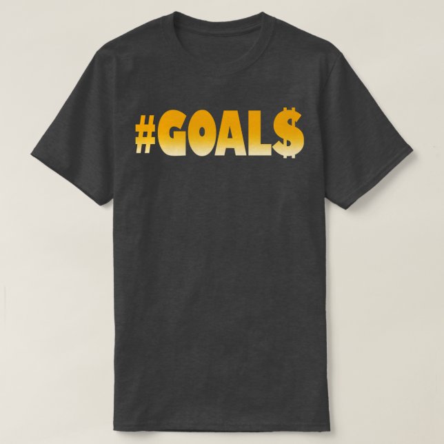 2024 Neue Ziele Geld Ziele Erfolgsmotivation T-Shirt (Design vorne)