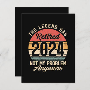 2024 nicht mehr mein Problem Begleitkarte