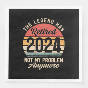 2024 nicht mehr mein Problem Serviette