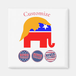 2024 nie Trump Thunder_Cove Magnet