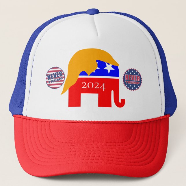 2024 nie Trump Thunder_Cove Truckerkappe (Vorderseite)