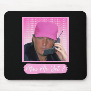 2024 Nope Trump 2024 Wiederwahl Präsident Abstimmu Mousepad