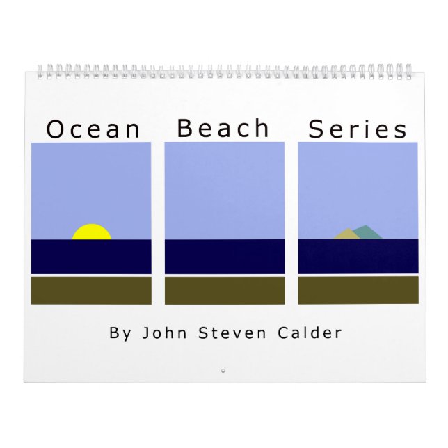 2024 Ocean Beach Series Calendar Kalender (Titelbild)