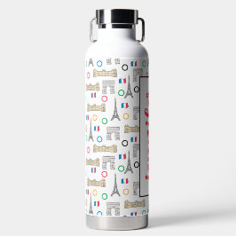 2024 Paris Frankreich Spiele Sommer Custom Water F Trinkflasche