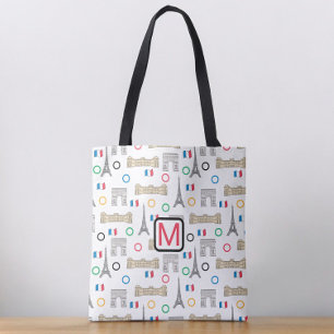 2024 Paris-Frankreich-Spiele Sommermonogramm Tasche