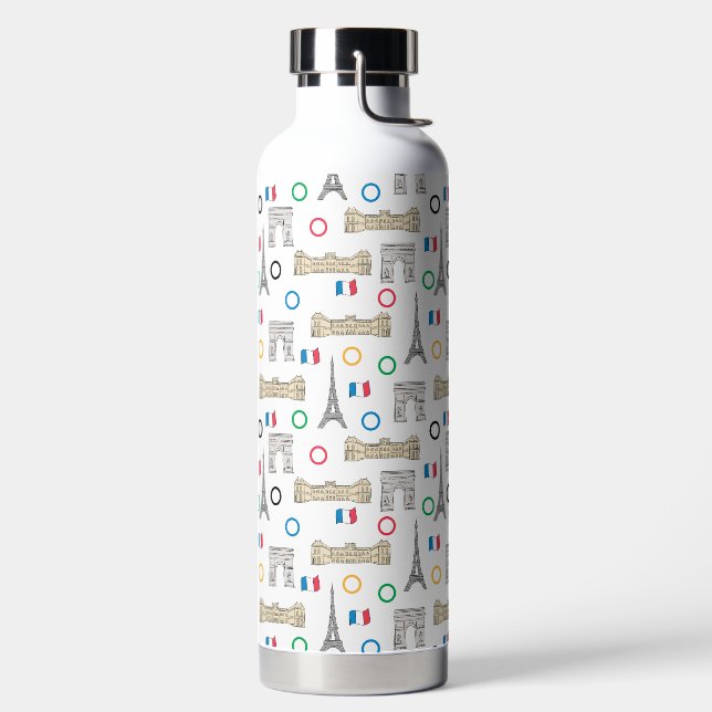 2024 Paris-Spiele Sommer-Spiele in Frankreich Trinkflasche (links)