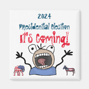 2024 Präsidentschaftswahl, es kommt! Magnet