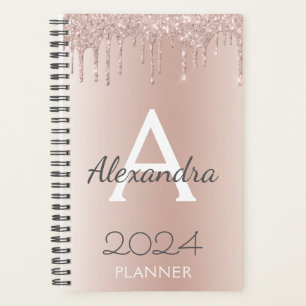 2024 Rose Gold - Parties scintillant fille rose pâ