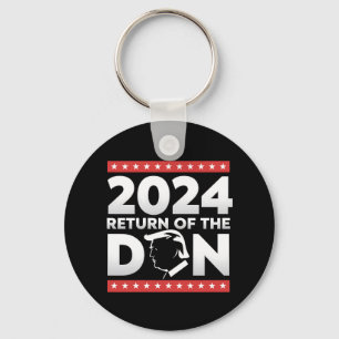 2024 Rückkehr des Don Trump 45 47 US-Präsident Schlüsselanhänger