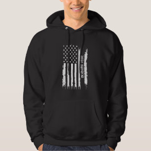 2024 Senior United Staaten beklagt US-Flagge Hoodie