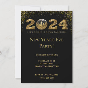 2024 Silvester Party-Ball-NYC- Einladung