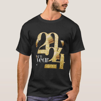 2024 Silvester Py Supplies 2024 Happy Ne T-Shirt
