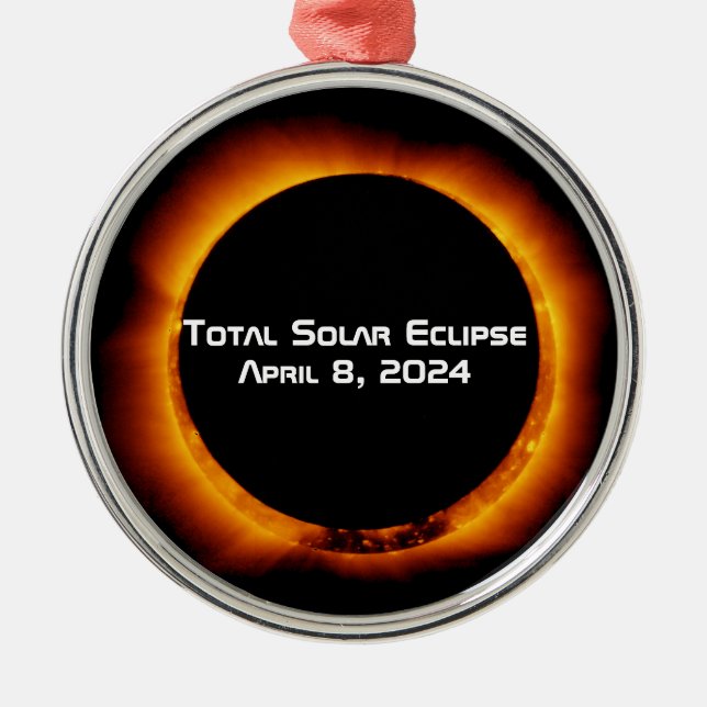 2024 Solaransatz insgesamt Ornament Aus Metall (Vorne)