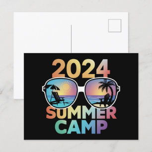 2024 Sommercamp-Ferien-Matching-Familiengruppe Postkarte