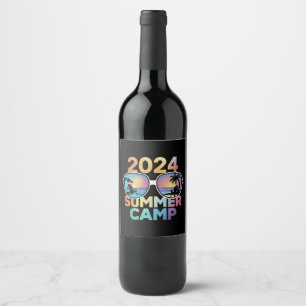 2024 Sommerferien - Matching Family Group Weinetikett