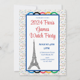 2024 Sommerwetterwoche Party Rings Einladung