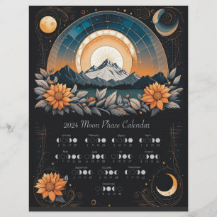 2024 Sonnenblumenkalender Süd-Hemi Flyer